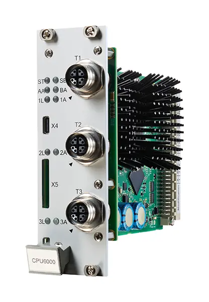 EKE-Trainnet&reg; CPU6000 high-performance processor module for TCMS and train control applications.