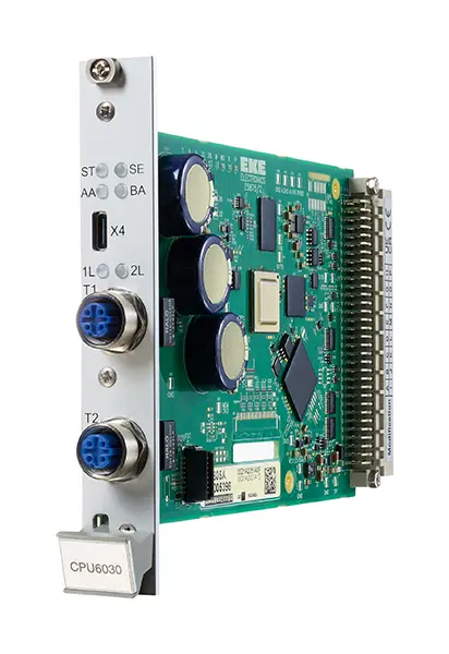 EKE-Trainnet&reg; CPU6030 processor module optimized for RIOM and Gateway applications.