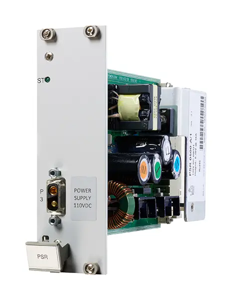 EKE-Trainnet&reg; Power Supply Unit (PSR) for powering RIOM and distributed train control system modules