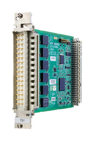 EKE-Trainnet&reg; Temperature Sensor Input (TSI) module for acquiring and monitoring temperature sensor data.